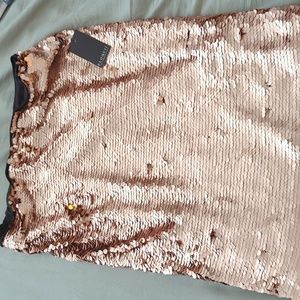 Sequin skirt